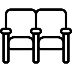 Cinema Seating Icon