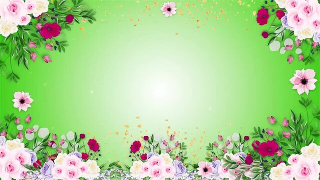  Colorful Flowers Backround