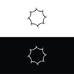 Circle  vector icon vector logo template illustration