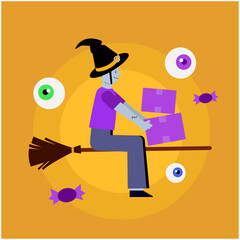 Trick or Treat Yourself, Halloween Festival Presents Delivered via Spooky Online Shopping