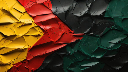 Lueur Futuriste, Une Image de Fond Cool et Abstraite Réalisée en Multicolore . Generative Ai
