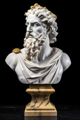 Marble bust of Hades