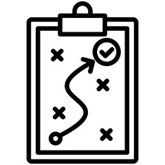 Strategic planning Icon
