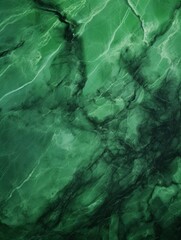 Naklejka premium Green Marble Creative Abstract Texture Wallpaper. Photorealistic Digital Art Decoration. Abstract Realistic Surface Vertical Background. Ai Generated Vibrant Pattern.
