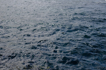 Blue surface in the deep ocean