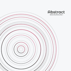 White Abstract Line Background Vector Design