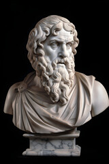 Marble bust of Plato