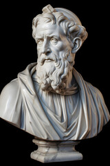 Marble bust of Pythagoras