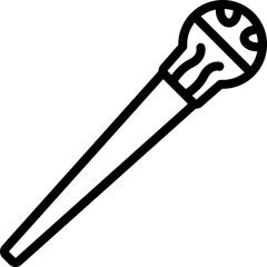 Metal Cane  Icon