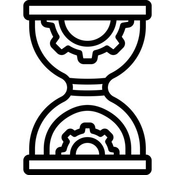 Hourglass Timer Icon