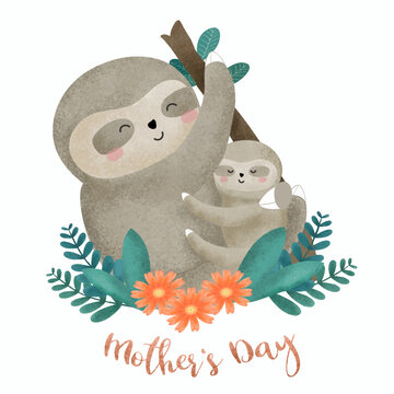 Mother's Day concept expresses the love and bond between mother and child.