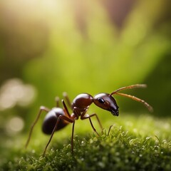A Colony of Ants: Tiny Creatures Working Together in Perfect Harmony | Stock Image