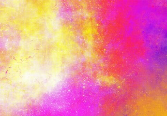 Abstract painting color texture. Modern futuristic pattern. Multicolor dynamic background. 90s nostalgia