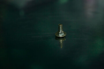 close up of screw