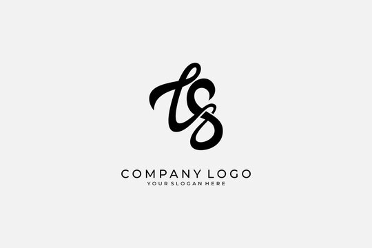 ts letter logo with monogram design style