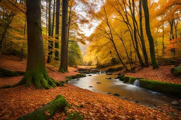 autumn in the forest