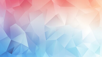 Obraz premium Geometric polygonal design, a versatile background for your creative projects, featuring a soft gradient and abstract visual elements.