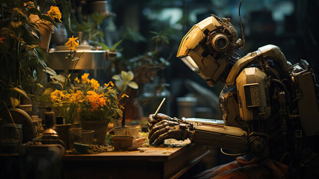 robor is writing ai generated
