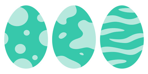 set of dinosaur eggs illustration © MhekCreatives