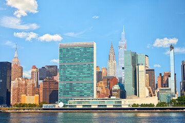 Manhattan Midtown skyline, New York, United States