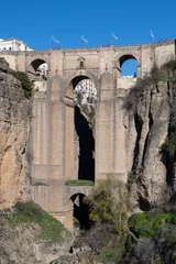 Cercles muraux Ronda Pont Neuf Puente Nuevo located in Ronda, Spain is one of three bridges and span the El Tajo gorge