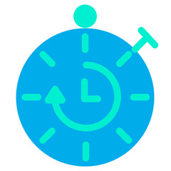 Flat Stopwatch icon