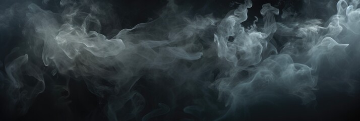 Smoke Swirl. Mystical Smoke Exploding with Magical Fog Effect for Halloween Background