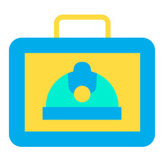 Flat Medical Kit icon