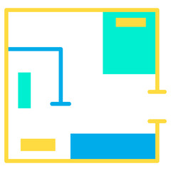 Flat Home Plan icon