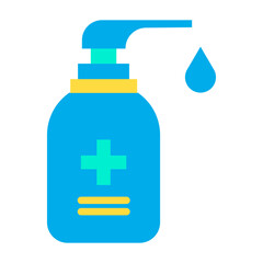 Flat Sanitizer icon