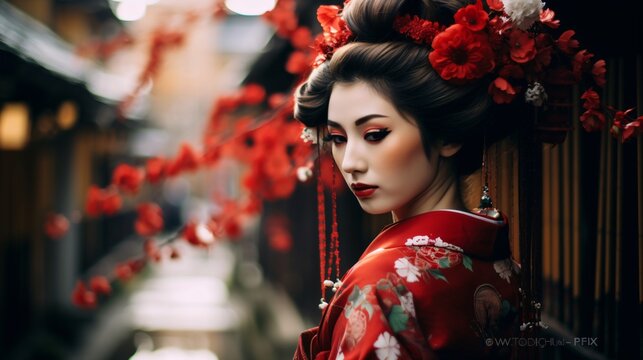 Geisha Woman