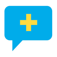 Flat Medical chat icon