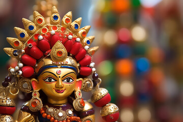 Goddess Durga puja celebration