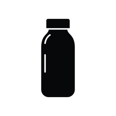 Water Bottle Icon, Mineral Water Illustration
