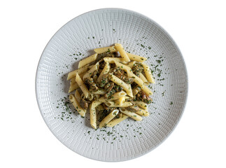 A plate of italian pasta