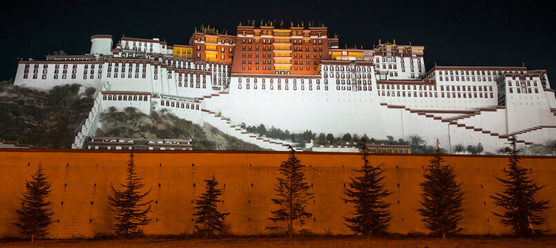 Potala Palace in Lhasa; Lhasa, Tibet