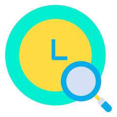 Flat Clock icon