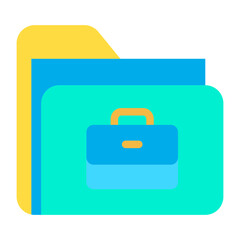 Fototapeta premium Flat Stationery cup icon