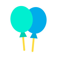 Flat Air Balloon icon