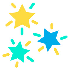 Flat Stars icon