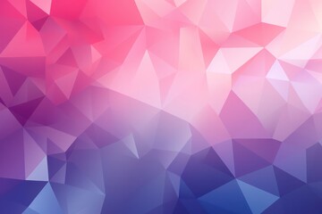 triangles abstract background with gradient color from pink to lilac