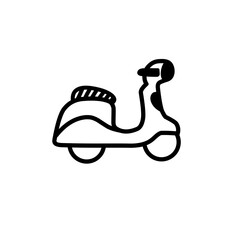 Hand drawn Doodle vehicle transportation