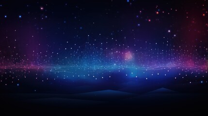 Modern Technology Particle Abstract Wallpaper