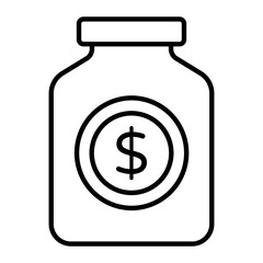 Storage Outline Icon