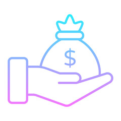 Profits Gradient Icon