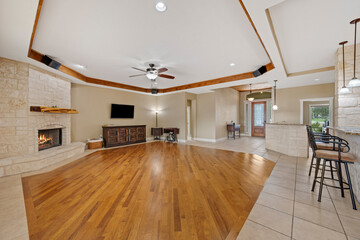 a home living room 