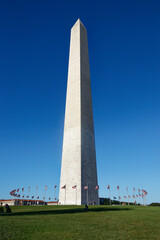 state monument at sunset