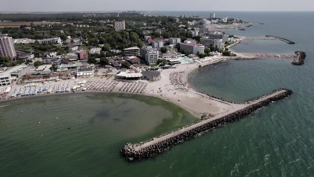 Plaja Venus Mangalia, Romania.