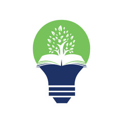 Education tree growth on book idea png logo. Students with Graduation cap Png vector design.	
