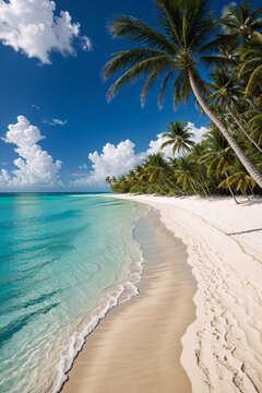 landscape of a beach